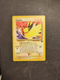 Pokemon TCG Zapdos Wizards Black Star Promos 23 Regular Promo Promo - Image 1