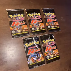 TEAM ROCKET POKEMON 1ST EDITION PACKS - Image 2