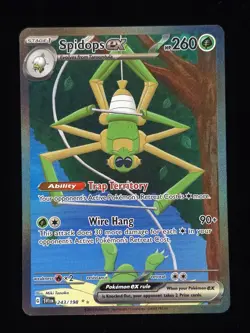 Spidops ex 243/198 Pokemon SV01: Scarlet & Violet Base Set 🔥🔥🔥 - Image 1