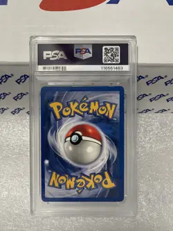 2000 Pokemon 2 Player CD 1st Edition Cosmos Holofoil #8 Machamp Holo PSA 4 VG-EX - Image 2