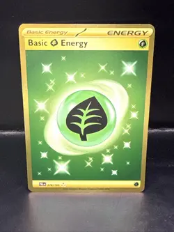 Pokemon Basic Grass Energy 278/193 Sv02: Paldea Evolved Holo - Image 1