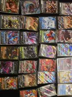 40 Pokemon V EX GX VMAX Shining Gold Mixed Set Lot Ultra Rare Holo Mint - Image 3