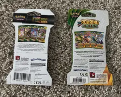 Pokemon TCG Evolving Skies Sleeved Booster Pack + Roaring Skies Booster Pack - Image 2