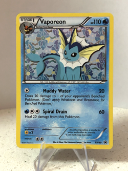 Pokemon TCG Vaporeon BW89 Black and White Promo Rare Holo - NM/LP - Image 1
