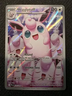 Pokemon TCG Wigglytuff 105/094 Illustration Rare Phantasmal Flames *Near Mint* - Image 1