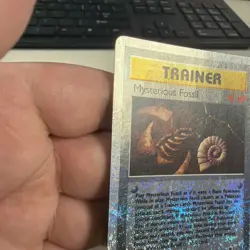 2002 Pokemon Legendary Collection Mysterious Fossil Reverse Holo #109/110 - Image 2