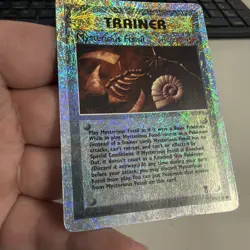 2002 Pokemon Legendary Collection Mysterious Fossil Reverse Holo #109/110 - Image 4