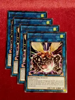 Greatfly (x4) FLOD-EN052 Yu-Gi-Oh! 1st Edition Rare - Unplayed Mint+ - Image 1