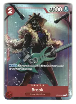 Brook ST01-011 Bandai Premium Collection Games Fest 23-24 Promo One Piece Card - Image 1