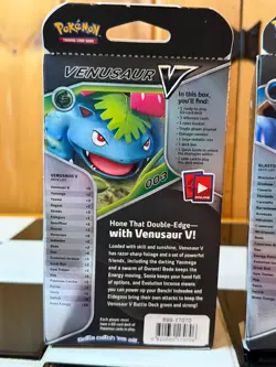 Pokemon TCG V Battle Decks Venusaur V and Blastoise V Promo Cards New Sealed - Image 3