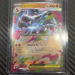 Mega Charizard X ex Pokemon Card TCG Phantasmal Flames 013/094 Double Rare Holo - Image 1