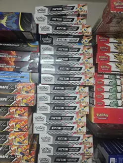 4X Pokemon Trading Card Unova Victini Illustration Collection BOX LOT 1 - Image 2