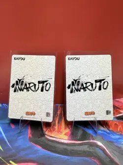Naruto Kayou Heaven Scroll PU-003 & PU-004 English Cards Heaven Scroll NM - Image 4