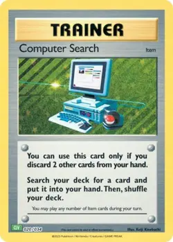 Carte Pokemon Computer Search 020/034 - Pokemon Trading Card Game Classic - Image 1