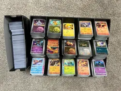 Pokemon TCG Chinese 151/Gem packs Bulk lot, Near Mint, 2000 Cards+ - Image 3