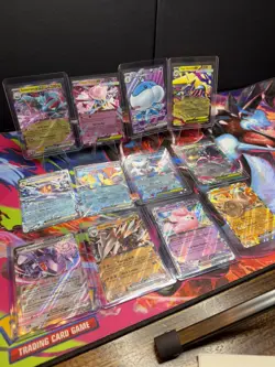 Pokemon English: EX Cards Lot of 12 Scarlet & Violet & Mega Evo - Image 1