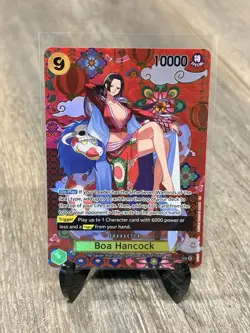Boa Hancock (SP) The Azure Sea's Seven OP14-112 EN One Piece Card - NM/M - Image 1