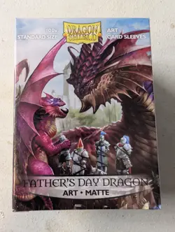 Dragon Shield Father's Day Dragon Art Card Sleeves 100 Pack Limited Edition - Image 1