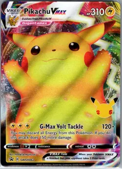 Pikachu VMAX - SWSH062 SWSH: Sword & Shield Promo Cards - Pokemon Card - NM - Image 1