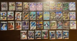 Pokemon Lot Of 40 IR Full Art Cards English Sword Shield + Mega Evo NM-MT - Image 1