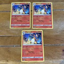 3X CARDS Pokemon TCG McDonalds Promos 2024 Charizard 001/015 Regular Card - Image 1