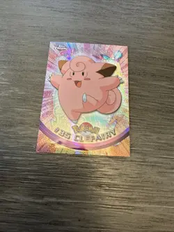 Topps Chrome 2000 Clefairy Pokemon Card #35 Holo SPECTRA - Image 2