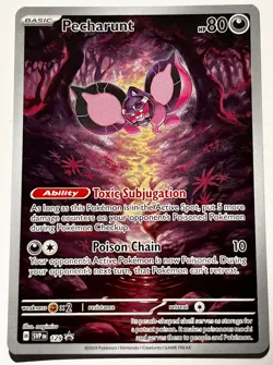 Pokemon SV: Scarlet & Violet Promo Cards #129 Pecharunt Promo - Image 1