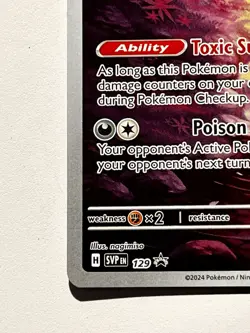 Pokemon SV: Scarlet & Violet Promo Cards #129 Pecharunt Promo - Image 4