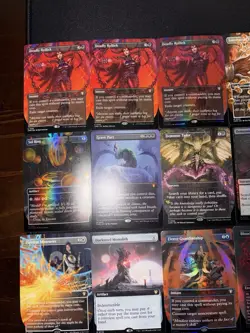 Magic The Gathering Commander Masters 69 Card Lot Demon Tutor Borderless All NM - Image 2