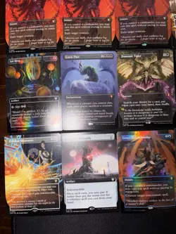 Magic The Gathering Commander Masters 69 Card Lot Demon Tutor Borderless All NM - Image 4