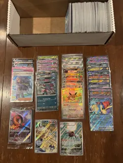 950 Pokemon TCG Cards | Bulk Lot - Various sets - Image 1