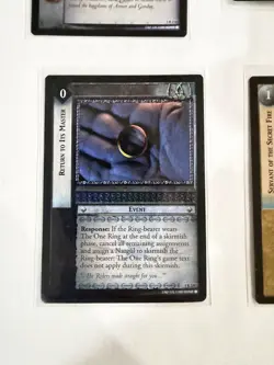 Lord Of The Rings Foil 4 Card Lot - Image 2