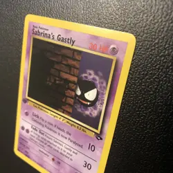 Sabrina's Gastly 96/132 Gym Challenge First Edition Pokemon Card Mint/NM - Image 4