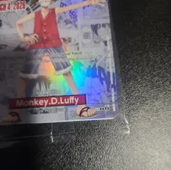 🔥🏀One Piece Monkey.D.Luffy US College Basketball Promo Card PRESALE🏀🔥SEALED - Image 5