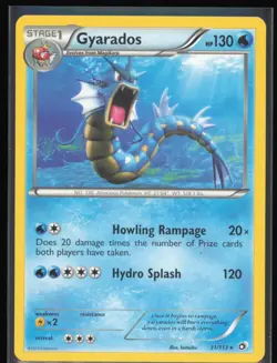 Gyarados Normal 31/113 Pokemon Legendary Treasures LP Pokemon Card - Image 1