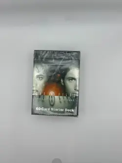 Rare sealed box 1996 The X Files Collectible Card Game 60-Card Starter Deck! - Image 1
