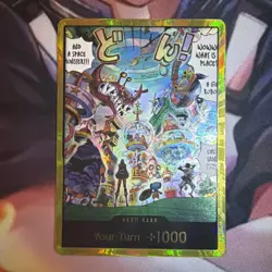 DON!! Card (Egghead) (Gold) The Azure Sea's Seven Foil - Image 1