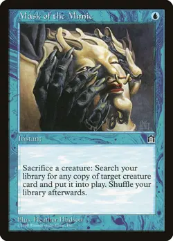 Stronghold Mask of the Mimic MTG Magic the Gathering NM - Image 1