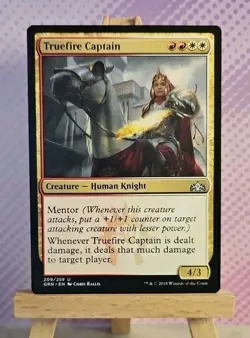 MTG: Truefire Captain 209/259 - Guilds of Ravnica - NM Condition - Image 1