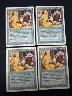 MTG - Magic The Gathering - Control Magic X 4 - Revised - LP/EX! - Image 1