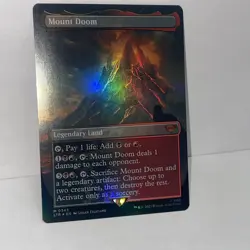 Mount Doom (Borderless) M Universes Beyond: The Lord of the Rings (Foil) - Image 2