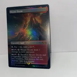 Mount Doom (Borderless) M Universes Beyond: The Lord of the Rings (Foil) - Image 3