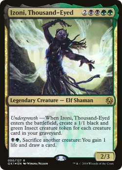MTG Foil - Izoni, Thousand-Eyed - 50 / MP / English - Image 1