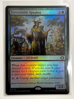 MTG - Lorwyn Eclipsed - Formidable Speaker Foil - Rare 0176 - Image 1