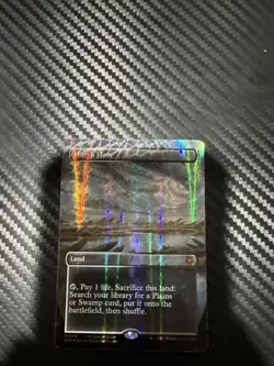 Marsh Flats (Borderless) (Dragonscale Foil) Special Guests Foil - Image 1
