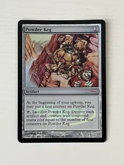 MTG Powder Keg Player Rewards DCI FOIL Promo - English - Image 2