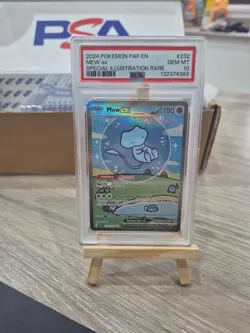 Pokemon 2024 BUBBLE MEW EX SPECIAL ILLUSTRATION RARE #232 PSA GEM 💎 MINT 10 - Image 1