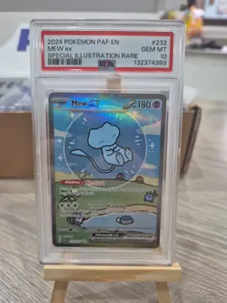 Pokemon 2024 BUBBLE MEW EX SPECIAL ILLUSTRATION RARE #232 PSA GEM 💎 MINT 10 - Image 3