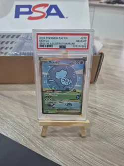 Pokemon 2024 BUBBLE MEW EX SPECIAL ILLUSTRATION RARE #232 PSA GEM 💎 MINT 10 - Image 5