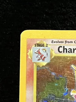 Charizard Base Set Missing Ink Error 1995 Watc Pokemon Card #4 - Image 2